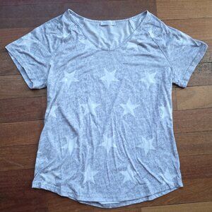 Ekouaer Star Short Sleeve Pajama Top Size Medium